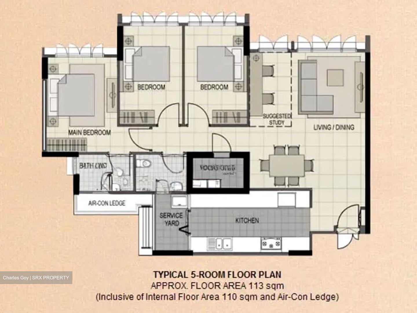 Blk 525A Costa Ris (Pasir Ris), HDB 5 Rooms #544870401